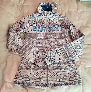 BURTON ZIP UP. NWOT